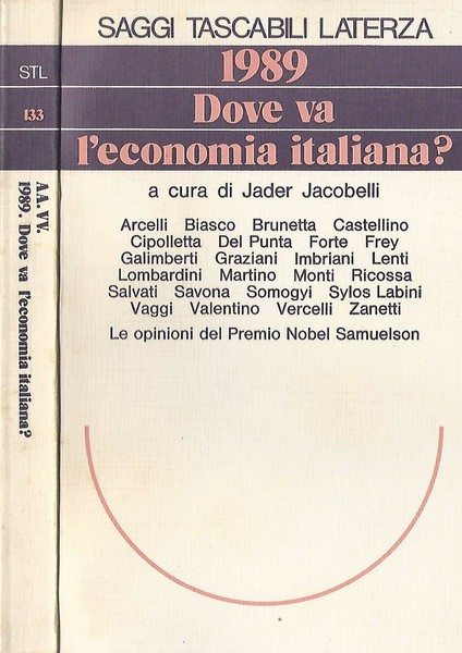 Copertina di 1989 DOVE VA L'ECONOMIA ITALIANA?