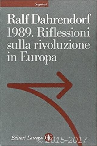 Copertina di 1989 : riflessioni sulla rivoluzione in Europa